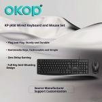 USB კლავიატურისა და მაუსის ნაკრები KP-J450