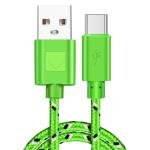 ნეილონით დაწნული USB კაბელი