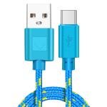 ნეილონით დაწნული USB კაბელი