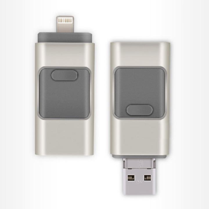 USB მეხსიერება 3-ში-1, OTG მხარდაჭერით