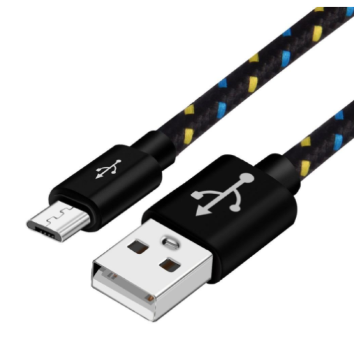 ნეილონით დაწნული USB კაბელი