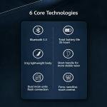 უსადენო Bluetooth ყურსასმენები KP-220