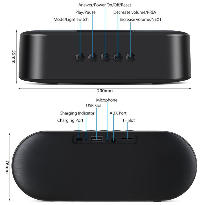 უსადენო Bluetooth დინამიკი