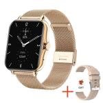 ჭკვიანი საათი Bluetooth ზარებისა და შეტყობინებების მხარდაჭერით