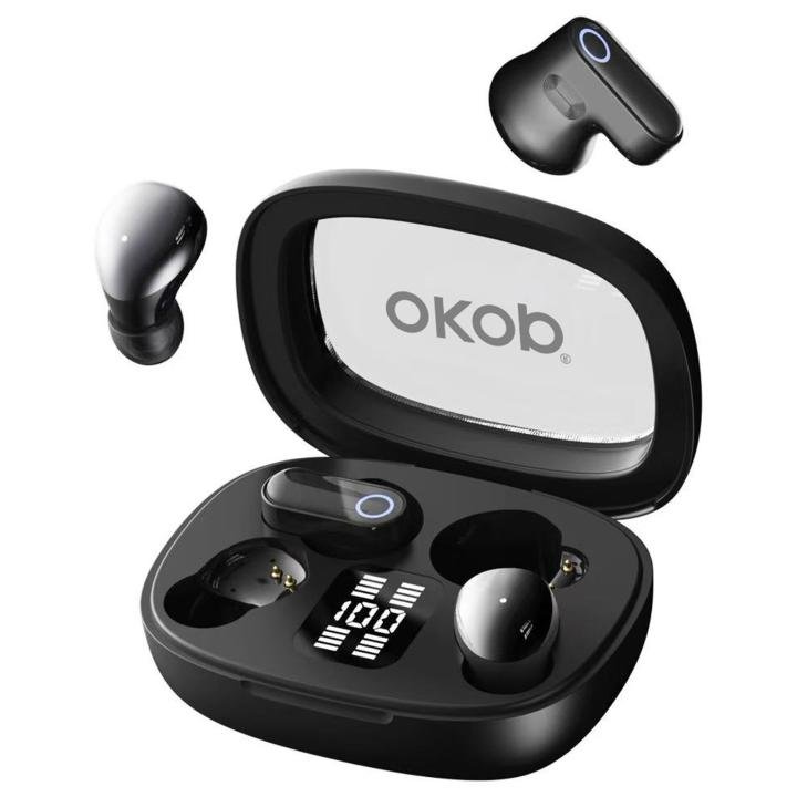 უსადენო Bluetooth ყურსასმენები KP-227, ციფრული ეკრანით