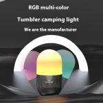 პორტატიული RGB საკემპინგე სანათი, USB-C