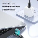 USB-C კაბელი ციფრული ეკრანით