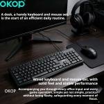 USB კლავიატურისა და მაუსის ნაკრები KP-J450