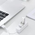 ლეპტოპის ოთხპორტიანი USB ჰაბი