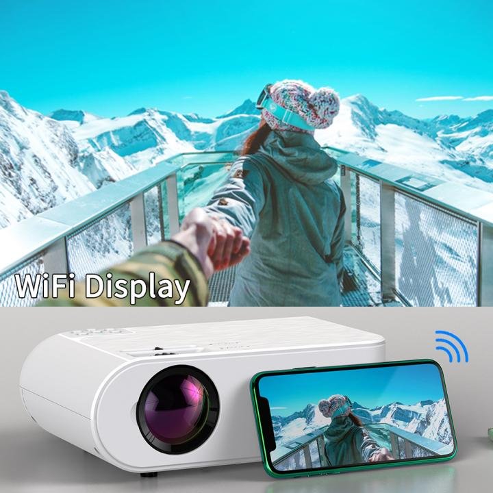 პორტატიული სმარტ-პროექტორი P62, 720p