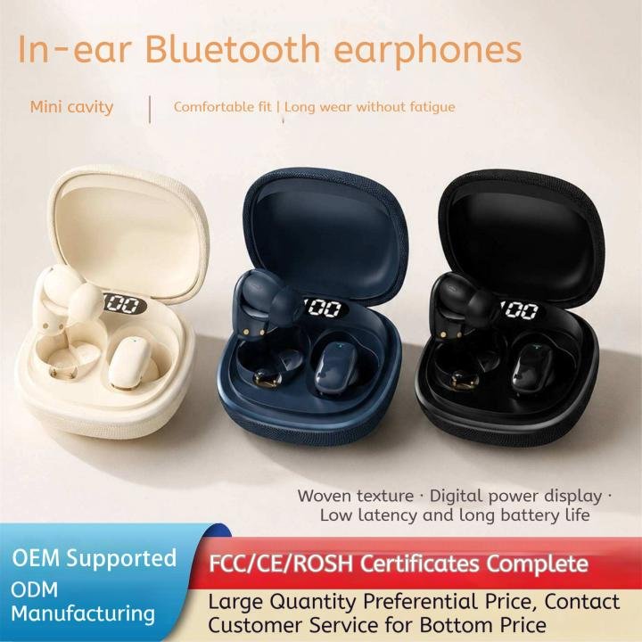 უსადენო Bluetooth ყურსასმენები KP-226, ციფრული ეკრანით