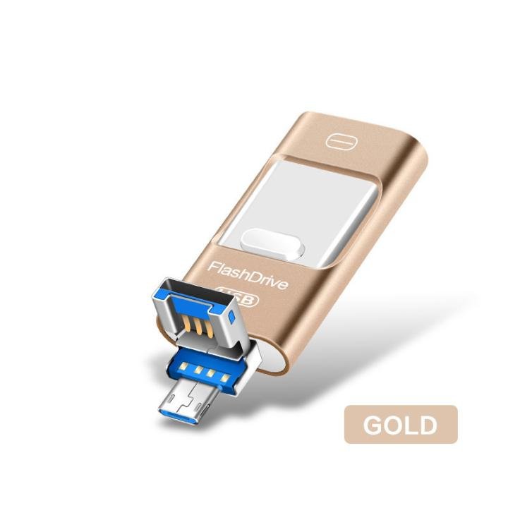 ტელეფონისა და კომპიუტერის USB მეხსიერება 3-ში-1